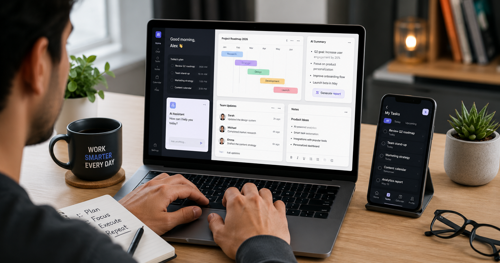 Best AI Productivity Tools 2026 - Work Smarter Every Day